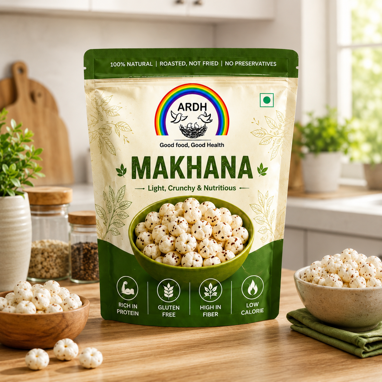 Light Crunchy Makhana