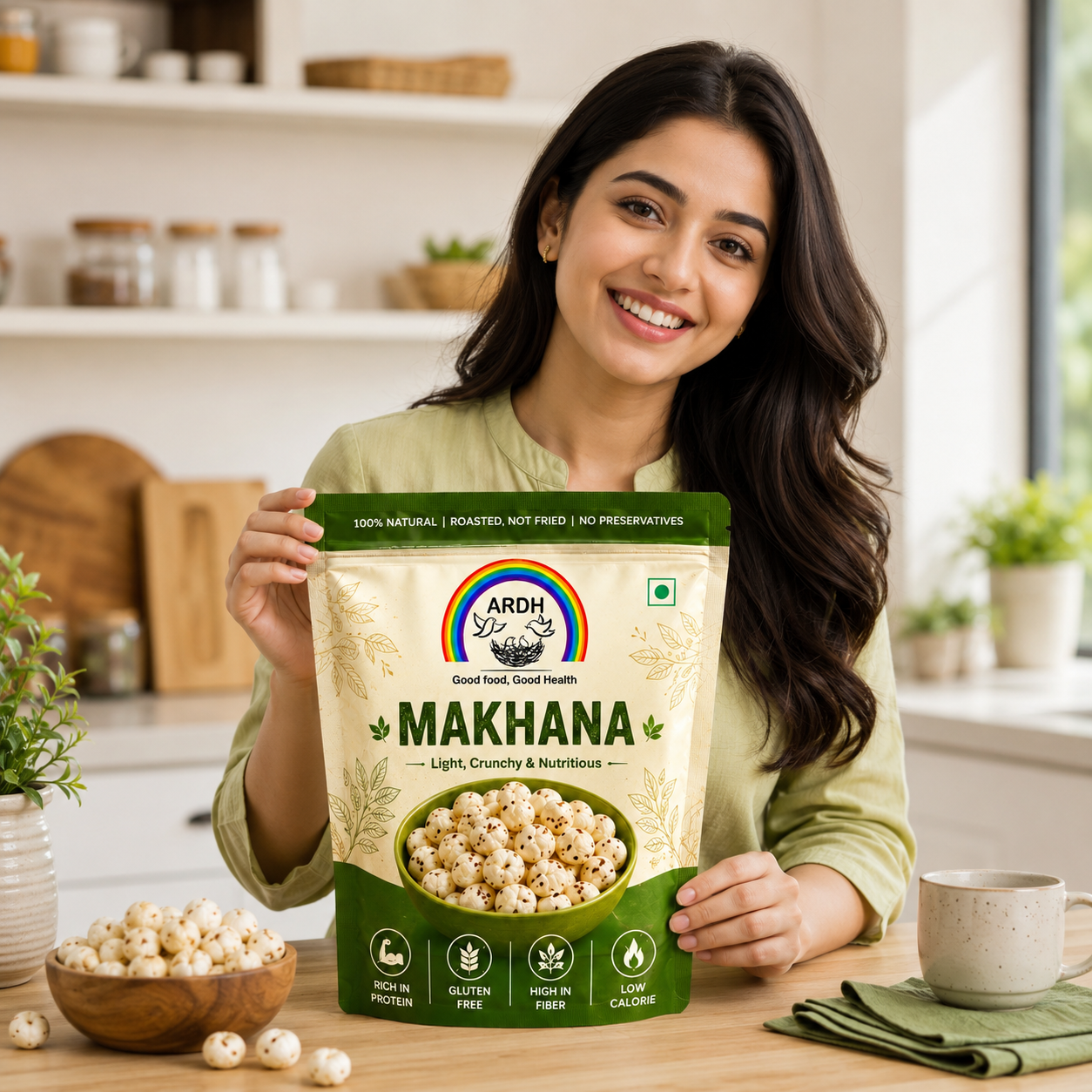 Light Crunchy Makhana