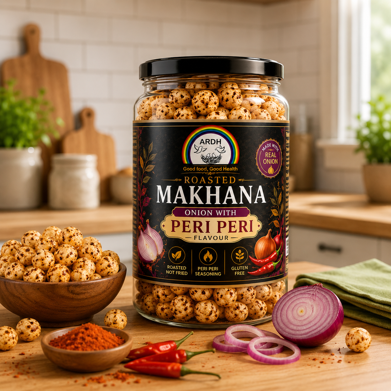 Peri Peri Roasted Makhana